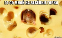 го со мной на весёлые горки 
