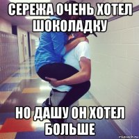 сережа очень хотел шоколадку но дашу он хотел больше