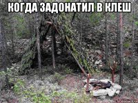 когда задонатил в клеш 
