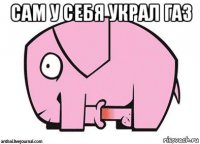 сам у себя украл газ 