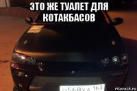 это же туалет для котакбасов 