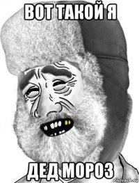 вот такой я дед мороз