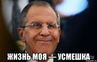  жизнь моя — усмешка