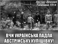  вчи українська падла австрійську кулішівку!