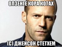 олзенге кора котах (с) джейсон стетхем