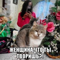  женщина,что ты творишь?!