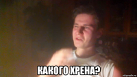  какого хрена?