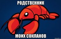 родственник моих сокланов