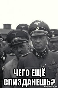  чего ещё спизданешь?