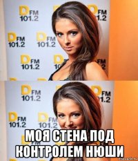  моя стена под контролем нюши