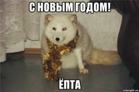 с новым годом! ёпта