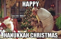 happy hanukkah christmas