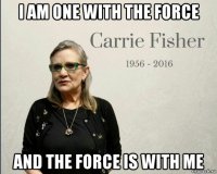 i am one with the force and the force is with me