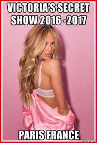 victoria’s secret show 2016 -2017 paris france