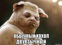  обычный хохол двуязычный