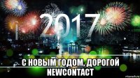  с новым годом, дорогой newcontact