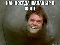как всегда жалайыр в жопе 
