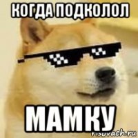 когда подколол мамку