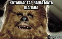 котакбастар ваша мать шалава 