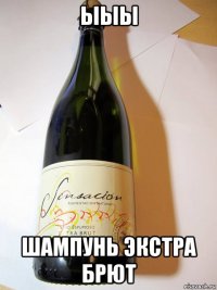 ыыы шампунь экстра брют