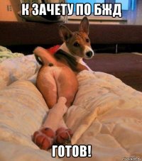 к зачету по бжд готов!