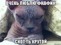 очень люблю фнафик скот ть крутой