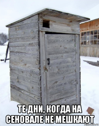  те дни, когда на сеновале не мешкают