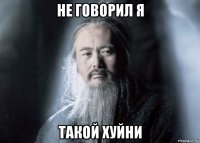 не говорил я такой хуйни