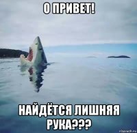 о привет! найдётся лишняя рука???
