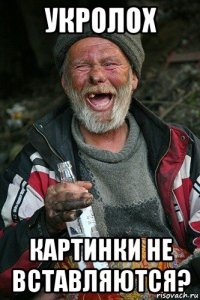 укролох картинки не вставляются?