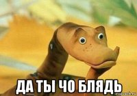  да ты чо блядь