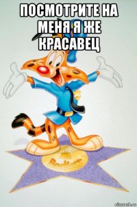 посмотрите на меня я же красавец 