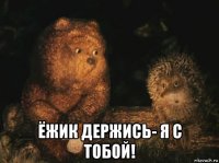  ёжик держись- я с тобой!