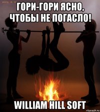гори-гори ясно, чтобы не погасло! william hill soft