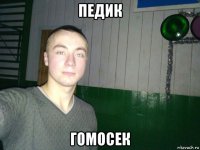 педик гомосек