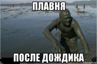 плавня после дождика