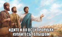  идите и во всех прорубях купайтесь голышом