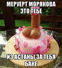 меруерт морякова это тебе из астаны за тебя баке