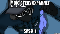 мою стену охраняет sas911