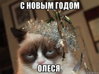 с новым годом олеся.