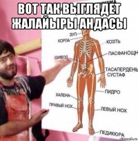 вот так выглядет жалайыры андасы 