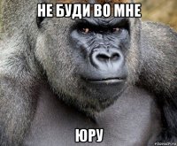 не буди во мне юру