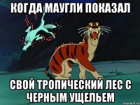 когда маугли показал свой тропический лес с черным ущельем