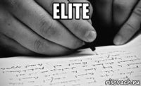 elite 