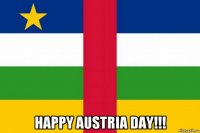  happy austria day!!!