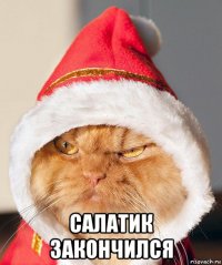 салатик закончился
