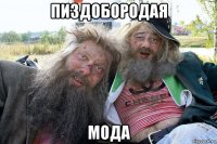 пиздобородая мода