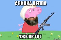 свинка пеппа уже не тот