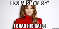 he crabs my pussy i crab his balls