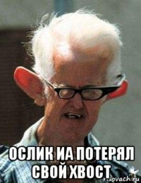  ослик иа потерял свой хвост